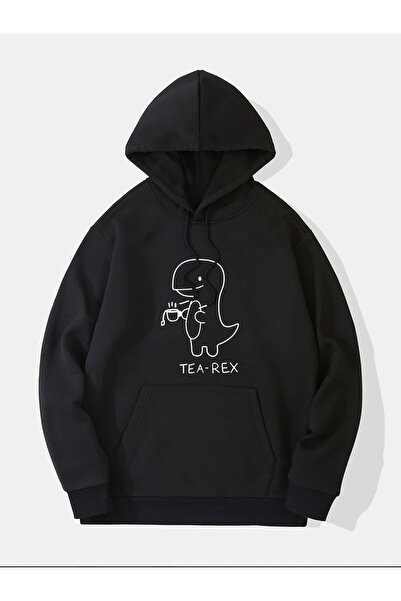 donamod Hanorac grafic unisex pentru femei/bărbați Harajuka Streetwear