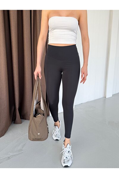 Sporza SZ 2012 جوارب طويلة سوداء عالية الخصر، T يبرز انحناءات الجسم ومرنة