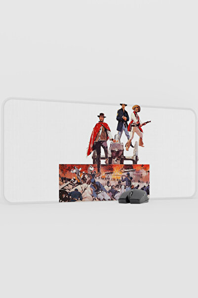 mousepad bastir Good Bad Ugly V4 90X40 XXL Gaming Rubber Non-Slip Base Mouse ...