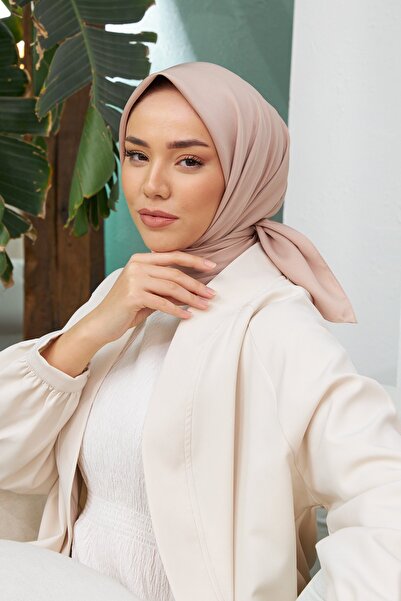 Silk Home Düz Renk Twill Eşarp