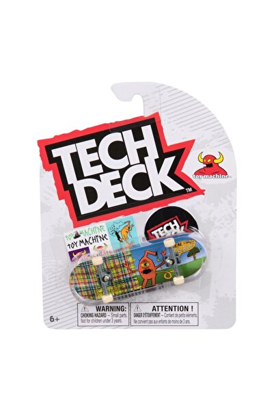 TOYFEST Tech Deck – Toy Machine – Ed Templeton Karakter Grafik – Parmak Kaykay