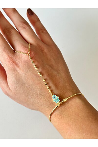 Charmist Çelik el detaylı Şahmeran bileklik