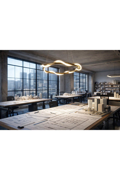 qwell Modern chandelier, luxurious lighting