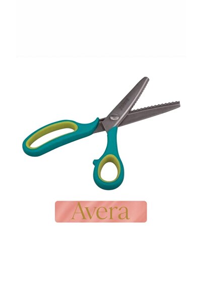 Avera Ψαλίδι ζιγκ-ζαγκ με μαλακή λαβή Ybl-58