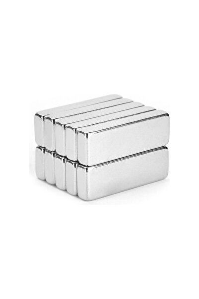 Hdg Köşeli Neodyum Mıknatıs Magnet 30x10x5 mm - 10 adet