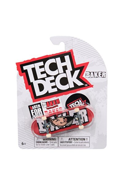 TOYFEST Tech Deck – Baker – Brand Logo Domuz Grafik – Parmak Kaykay