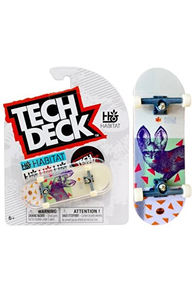 TOYFEST Tech Deck – Habitat – Geometrik Hayvan Grafik – Parmak Kaykay