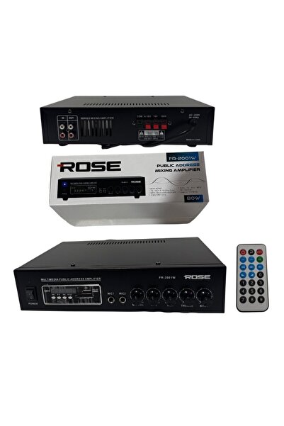 Rose FR-2001W 80W MONO Mixer Amfi