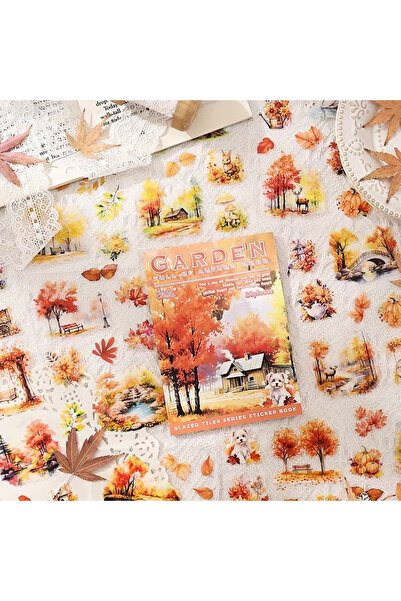 Kolbi Craft 2 ورقة 12 قطعة ملصقات شجرة شفافة لدفتر الملاحظات والسكرابوكينج وا...