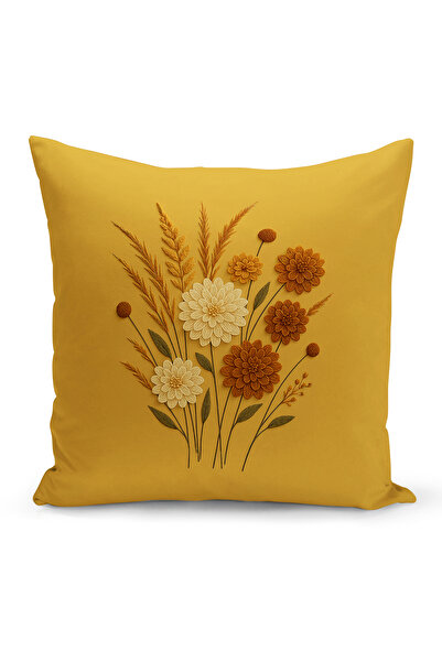 Bertille Home Double Side Digital Printed Throw Pillow Case (Punch/Punch Embr...