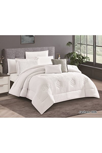 HOURS Two winter blankets in velvet and soft fur with an elegant design, 240x260