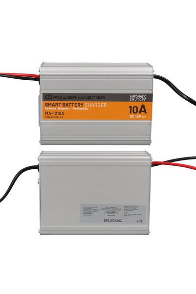 Temiz Pazar 12 VOLT - 10 AMPER AKILLI HIZLI AKÜ ŞARJ CİHAZI ANALOG AMPER GÖSTERGELİ