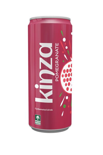 Kinza علبة مشروب الرمان، 250 مل