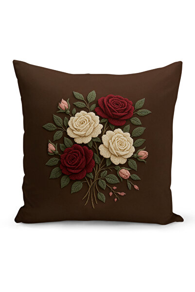 Bertille Home Double Side Digital Printed Throw Pillow Case (Punch/Punch Embr...