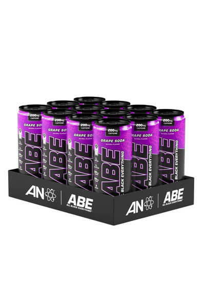 applied nutration بري وورك اوت ايه بي ايه مشروب طاقة عنب-شدة 12 حبة - ABE Ene...