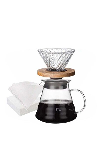 Unspecified 3-piece drip coffee maker set
