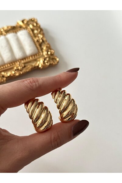 Charmist أقراط فولاذية عتيقة الطراز