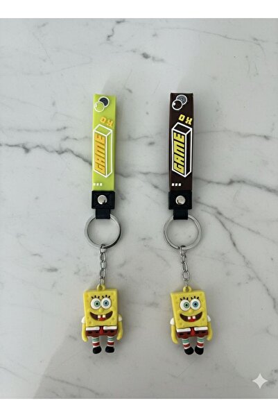 LUPHİRA Sünger Bob Silikon Anahtalık Set