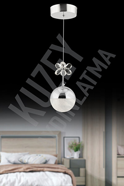 KUZEY AYDINLATMA EFNA TEKLİ MODERN 3 RENK AVİZE AYDINLATMA