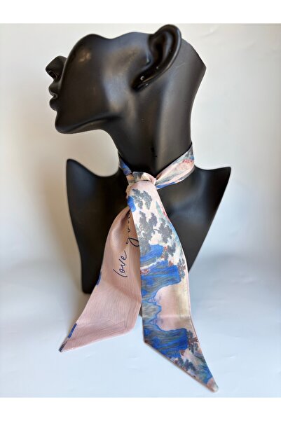 BHR AKSESUAR Eșarfă subțire cu model, panglică (6x85 cm)