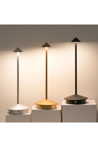 TRAPOWER Masa Lambası Kablosuz Ledli 3 Renk Dokunmatik Şarjlı