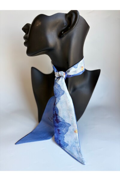 BHR AKSESUAR Eșarfă subțire cu model, panglică (6x85 cm)