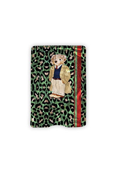 Sivella Leopard Teddy Bear Pure Ashtray