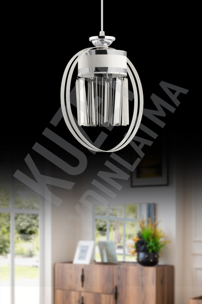 KUZEY AYDINLATMA İLKGÜZ KRİSTAL TAŞLI MODERN ŞIK AVİZE AYDINLATMA