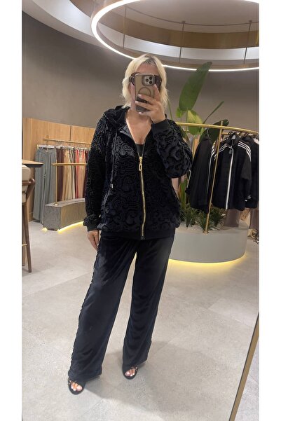 Butik Günay Tüfekçi Kadife Güpürlü Takım