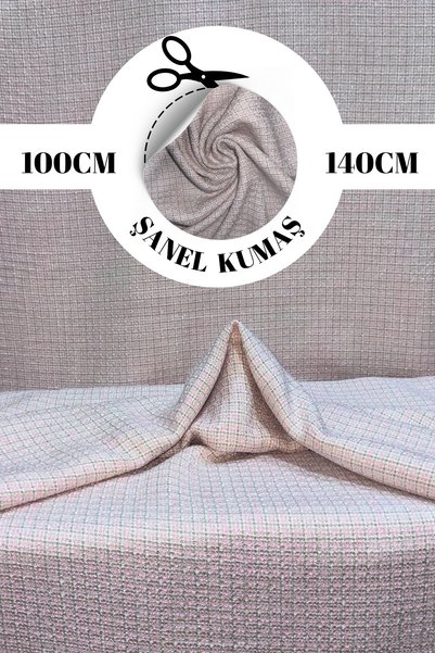kumaş sarayı Premium Chanel Fabric – Textured, Stylish, and Durable |   For Jackets, Dresses & Suits