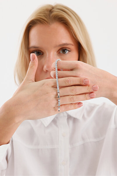 Swarovski Crystal Yuvarlak Kesim Brilliant Taşlı Su Yolu