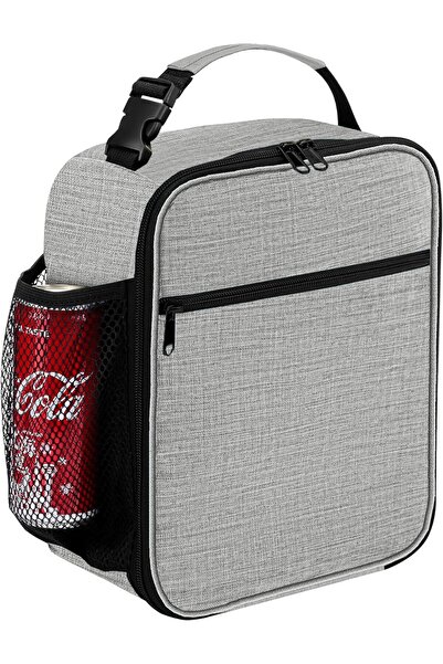Generic ZM-YOUTOO Lunch Box for Men, Women, and Kids - Insulated Lunch Bag, Gray