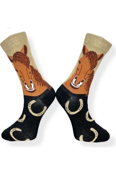 Bidigago Horse Patterned Socks