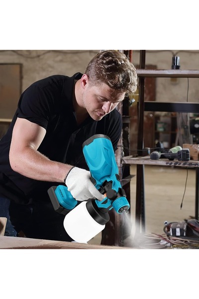 Primo Plus جهاز رش الطلاء الكهربائي DENX DX3315: قوة 800 واط وسعة خزان 800 مل.