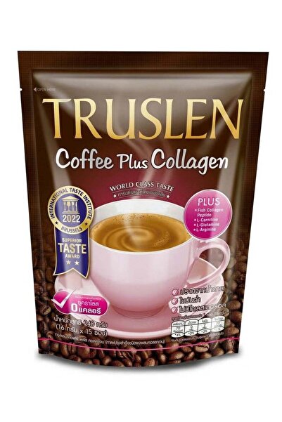 Truslen Coffee Plus Collagen – Sugar-Free Instant Coffee with Fish Collagen P...