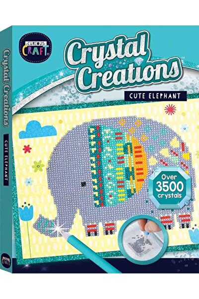 Hinkler Beautiful Elephant Design Crystal Style Toy