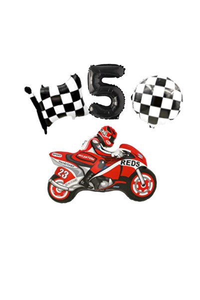 Mini Parti Mini Party Store Racing Motorcycle Set