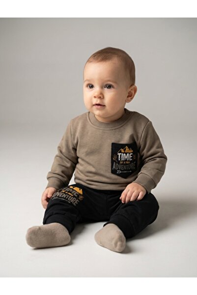 Nazar Kids طقم علوي وسفلي من مطبوع خيوط للأطفال الأولاد من Outdoor Life