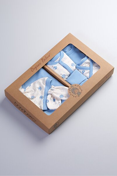 Bondberro طقم خروج المستشفى 7 قطع 100% قطن