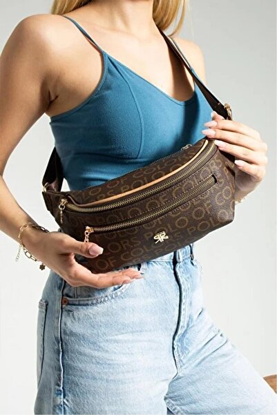 ALTUNORDU AVM Baskı Spor Kadın Bel Çanta 17x40 ebatında