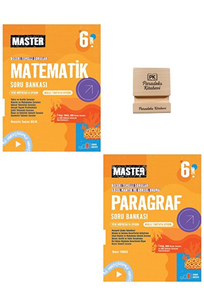 Okyanus Yayınları Okyanus 6. Sınıf Master Matematik ve Paragraf Soru Bankası ...