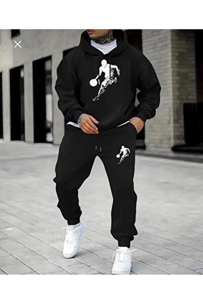 FS CABİN Hood Detailed Comfortable Tracksuit Set