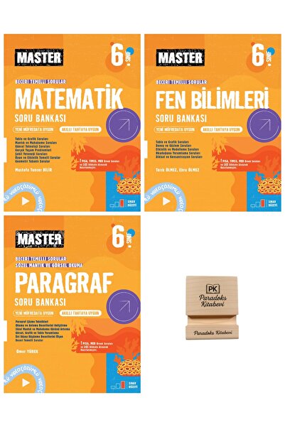Okyanus Yayınları Okyanus 6. Sınıf Master Matematik Fen Bilimleri ve Paragraf...