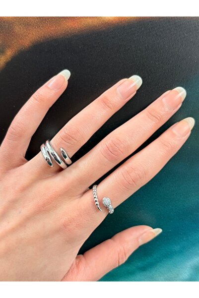 Vitastyle 2'Lİ AYARLANABİLİR YÜZÜK SETİ