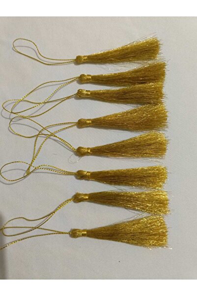 ULUPAMİR 8 قطع من الشراشيب باللون الذهبي