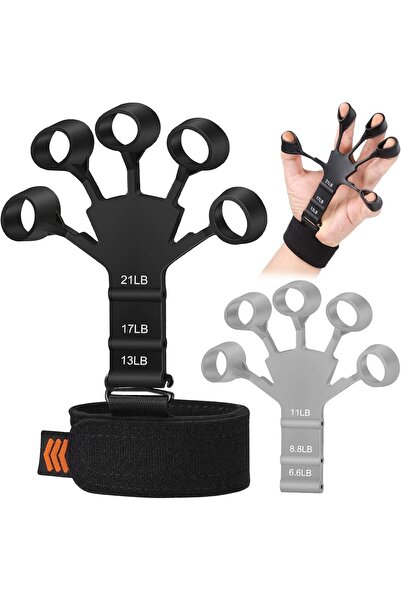ENAR Hand Grip Strengthener - Adjustable Finger Exerciser and Finger Stretche...
