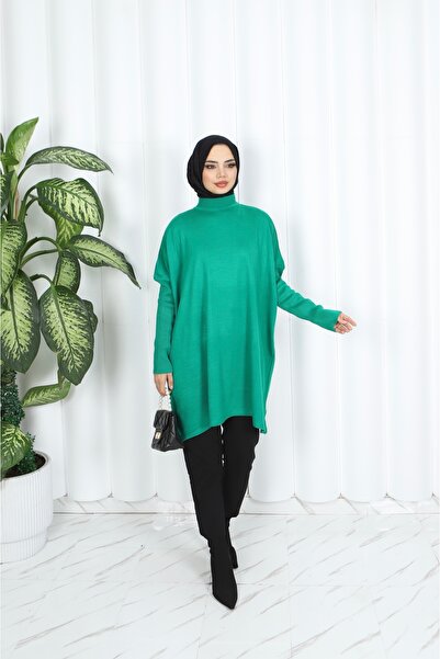 NİSUM MODA Trico Poncho Tunic