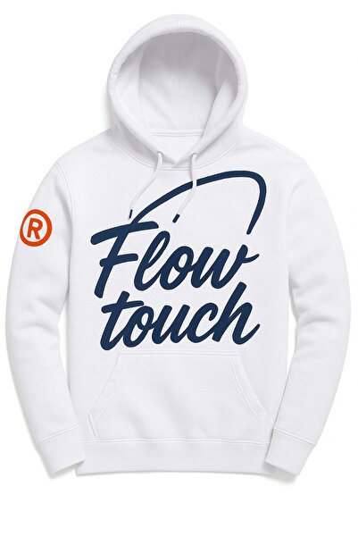 Flow touch Sweatshirt Hooded Printed
