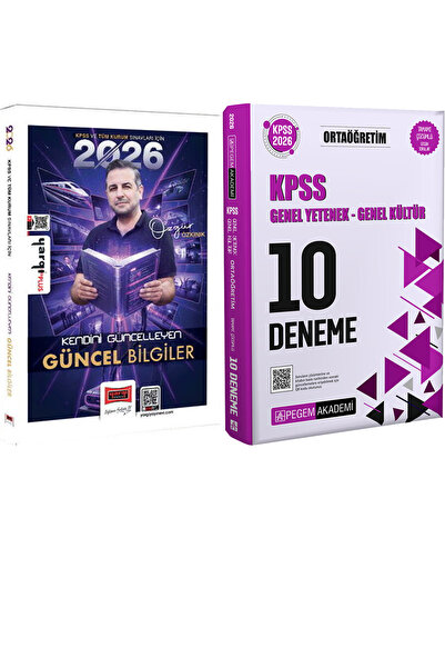 Yargı Yayınları 2026 KPSS Kendini Güncelleyen Güncel Bilgiler - 2026 KPSS Ort...