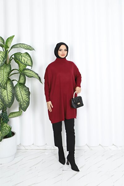NİSUM MODA Trico Poncho Tunic